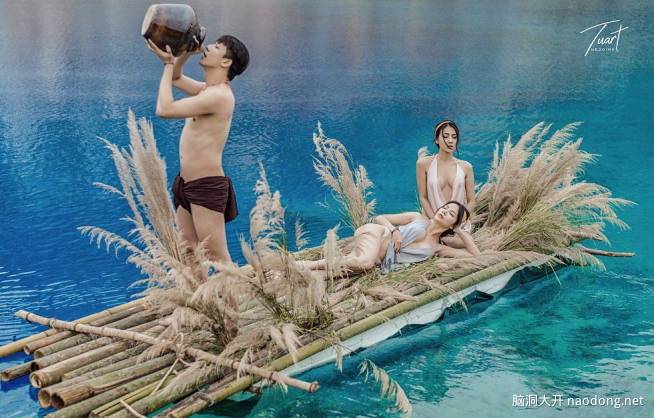 越南名模TuArt Wedding写真套图，讲述世外桃源山水仙境男子奇遇